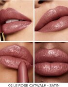 Guerlain La Collection X Germanier Rouge G луксозно червило пълнител лимитирана версия 02 Le Rose Catwalk Satin 3.5 гр.