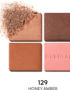 Guerlain Ombres G палитра от сенки за очи цвят 129 Honey Amber 6 гр.