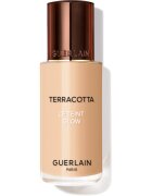 Guerlain Terracotta Le Teint Glow течен озаряващ фон дьо тен за естествен вид цвят 2W Warm 35 мл.
