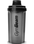 GymBeam Shaker 700 спортен шейкър боя Transparent Black 1 бр.