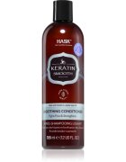 HASK Keratin Protein Smoothing Conditioner изглаждащ балсам за увредена и химически третирана коса 355 мл.