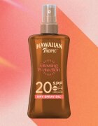 Hawaiian Tropic Glowing Protection Dry Oil Spray слънцезащитен хидратиращ гел SPF 20 200 мл.