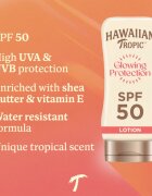 Hawaiian Tropic Glowing Protection Sunscreen Lotion мляко за загар SPF 50 170 мл.