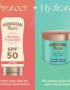 Hawaiian Tropic Glowing Protection Sunscreen Lotion мляко за загар SPF 50 170 мл.