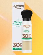 Hawaiian Tropic Mineral Protection Powder Brush слънцезащитна водоустойчива пудра SPF 30 4.25 гр.