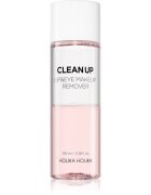 Holika Holika Clean Up лосион за почистване на грим с две съставки за чувствителна кожа на лицето и околоочен контур 100 мл.