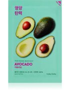 Holika Holika Pure Essence Avocado успокояваща платнена маска 20 мл.