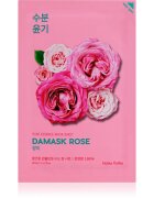 Holika Holika Pure Essence Damask Rose платнена маска с хидратиращ и ревитализиращ ефект 20 мл.