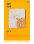 Holika Holika Pure Essence Rice платнена маска за озаряване и виталитет на кожата 23 мл.
