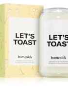 homesick Let's Toast ароматна свещ 390 гр.