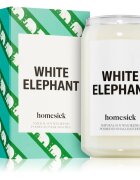 homesick White Elephant ароматна свещ 390 гр.