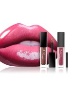 Huda Beauty Contour & Strobe Lip Set подаръчен комплект цвят Trophy Wife & Shameless