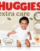 Huggies Extra Care Size 4 еднократни пелени 8-16 kg 60 бр.
