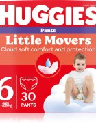 Huggies Little Movers Pants еднократни пелени гащички 15-25 kg 30 бр.