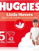 Huggies Little Movers Ultra Comfort еднократни пелени Jumbo 11-25 kg 42 бр.