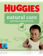 Huggies Natural Care почистващи кърпички 3x56 бр.