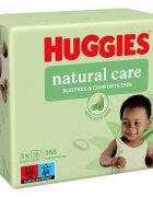 Huggies Natural Care почистващи кърпички 3x56 бр.