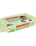 Huggies Natural Care почистващи кърпички с алое вера 56 бр.