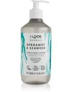 I Love Naturals Bergamot & Seaweed мляко за ръце и тяло 500 мл.