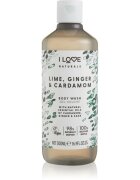 I Love Naturals Lime Ginger & Cardamom душ гел 500 мл.