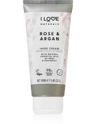 I Love Naturals Rose & Argan хидратиращ крем за ръце с аромат на рози 100 мл.