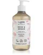 I Love Naturals Rose & Argan течен сапун за ръце 500 мл.