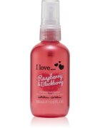 I Love Raspberry & Blackberry освежаващ спрей за тяло за жени 100 мл.