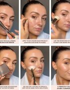ICONIC London Cheek Glow Duo Brush двустранна четка 1 бр.