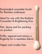 ICONIC London Highlight & Blush Brush двустранна четка за руж и контуриране 1 бр.
