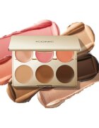 ICONIC London Multi-Use Cream Blush Bronze and Highlight Palette мултифункционална палитра за лице 6x3.2 гр.