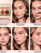 ICONIC London Multi-Use Cream Blush Bronze and Highlight Palette мултифункционална палитра за лице 6x3.2 гр.