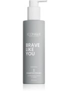 ICONIQUE Professional BRAVE LIKE YOU Energising Shampoo енергизиращ шампоан за мъже 250 мл.