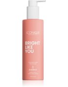 ICONIQUE Professional BRIGHT LIKE YOU Colour & Shine Protection Shampoo възстановяващ шампоан за боядисана коса 250 мл.