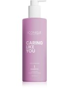 ICONIQUE Professional CARING LIKE YOU Deep Hydration хидратиращ шампоан за суха и увредена коса 500 мл.