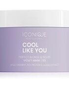 ICONIQUE Professional COOL LIKE YOU Perfect Blonde & Silver Violet маска за коса неутрализиращ жълтеникавите оттенъци 200 мл.