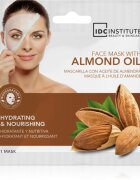 IDC INSTITUTE Almond Oil Платнена маска за лице за еднократна употреба 1 бр.