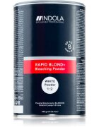 Indola Rapid BLOND+ Bleaching Powder изсветляваща пудра За коса цвят White 450 гр.