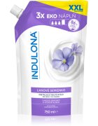 Indulona Linseed течен сапун пълнител 750 мл.