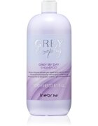 Inebrya Greylosophy Grey By Day Shampoo тониращ шампоан за сива коса 1000 мл.