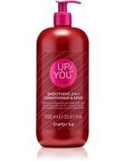 Inebrya Up To You Liss Smoothing 2-in-1 Mask & Conditioner изглаждаща грижа За коса 2в1 1000 мл.