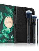INIKA Organic Brush Case With Brushes комплкет четки с калъф 1 бр.