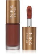 INIKA Organic Lip Oil Collagen + Squalane тониращо олио за устни с колаген цвят Cinnamon 5 мл.
