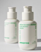 innisfree Green Tea Seed Hyaluronic Serum успокояващ серум за лице за освежаване и хидратация 80 мл.
