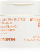 innisfree Green Tea Vitamin C Brightening Toner Pads тонизиращи възглавнички за освежаване и хидратация 60 бр.
