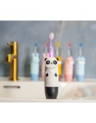 innoGIO GIOPanda Black звукова електрическа четка за зъби за деца 2-12 y 1 бр.