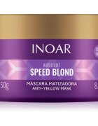 INOAR Absolut Speed Blond подхранваща тонираща маска за руса коса 250 гр.