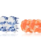 InvisiBobble Clipstar Mediterranean Minis щипка за коса 4 бр.
