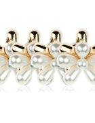 InvisiBobble Clipstar Pearly Flower щипка за коса размер S 4 бр.