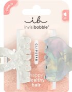 InvisiBobble Clipstar Pearly Frost щипка за коса размер М 2 бр.