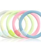 InvisiBobble Hair Tie Glow in the dark ластици за коса светещ на тъмно 5 бр.